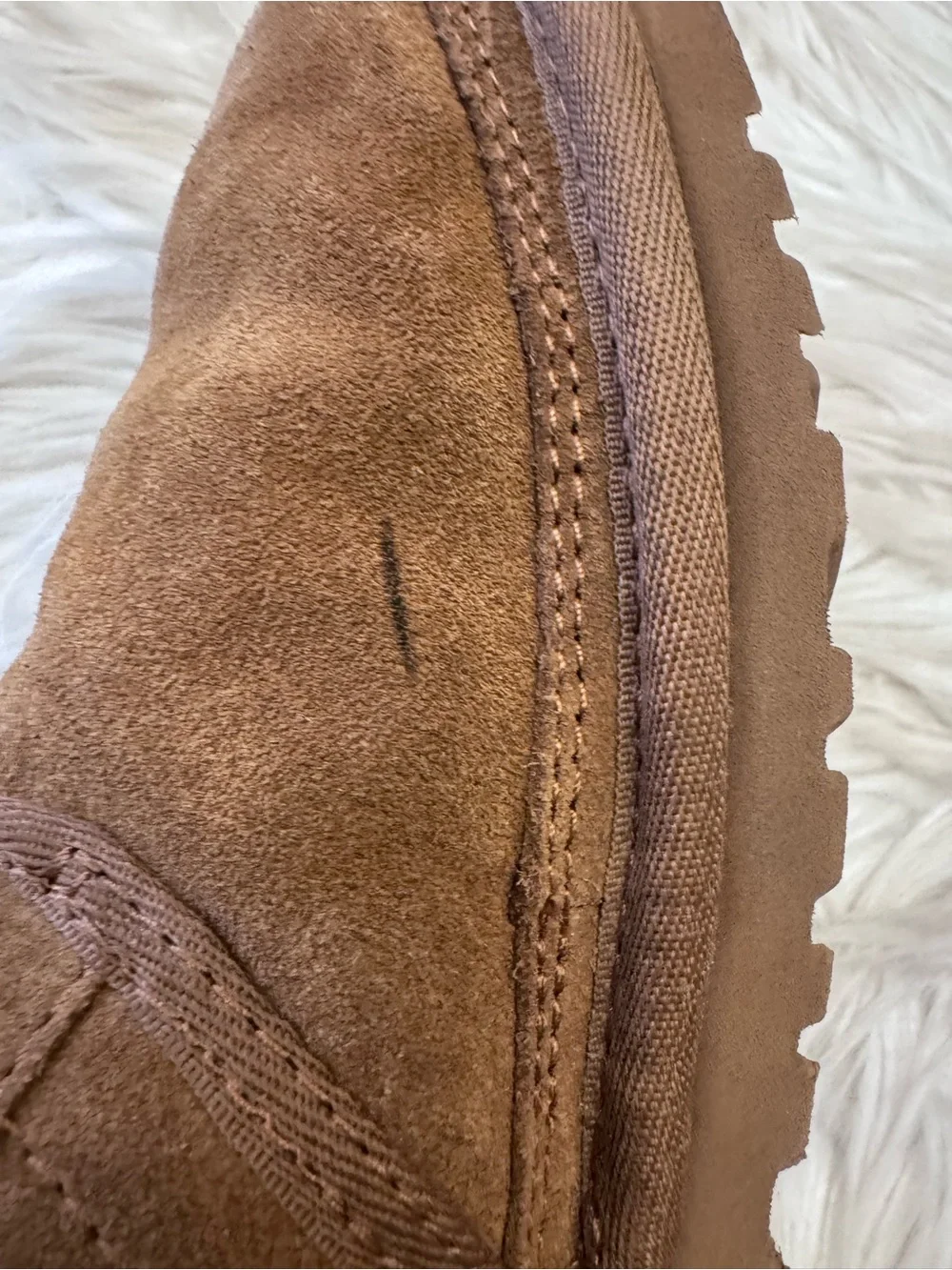 Ugg Harkley Mid Top Fleece Wool Lined Brown Casual Boots Men’s Size 8